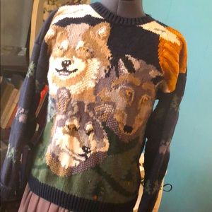 Three Wolf Sweater (Cabelas)